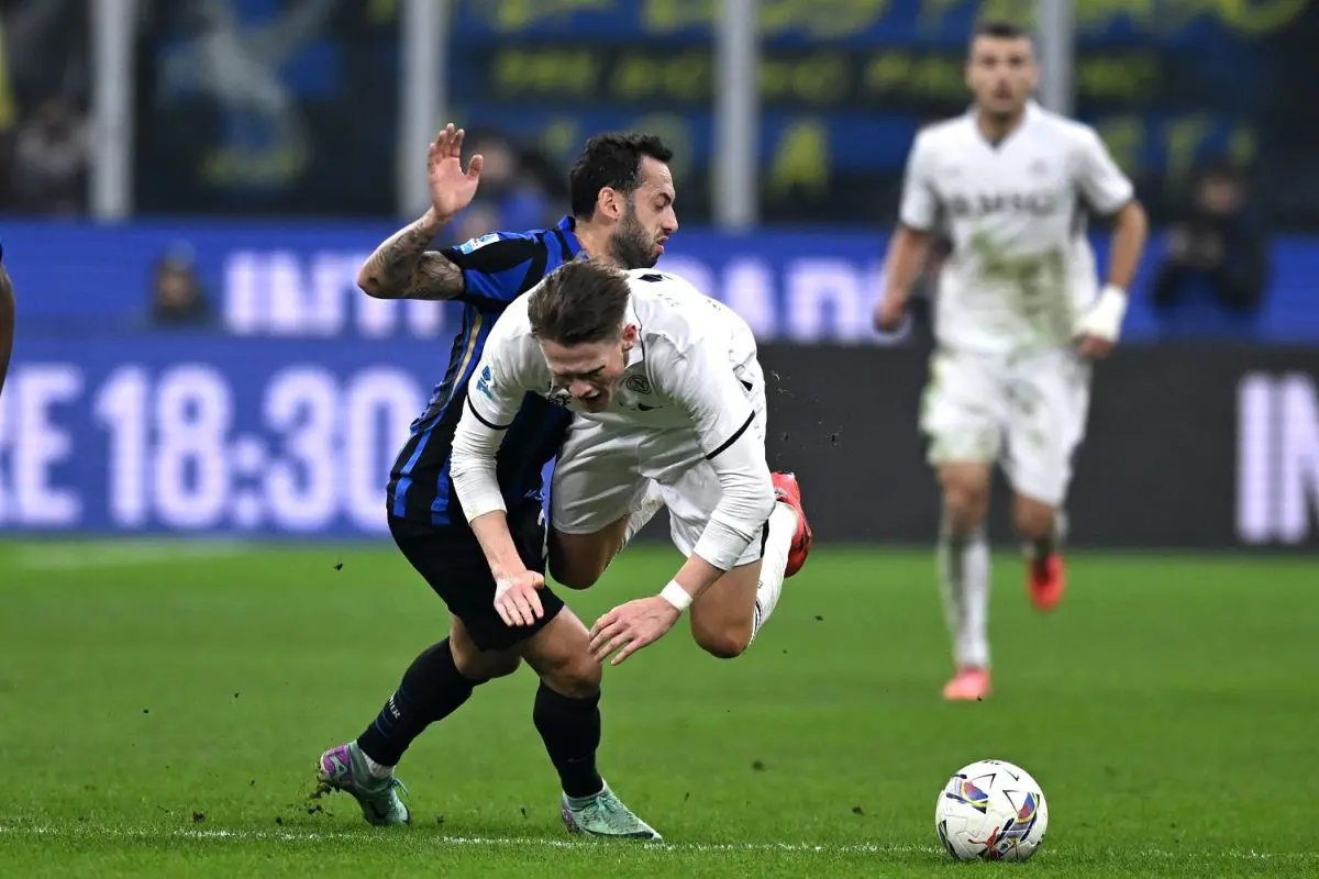 Inter-Napoli 1-1, Calhanoglu risponde a McTominay